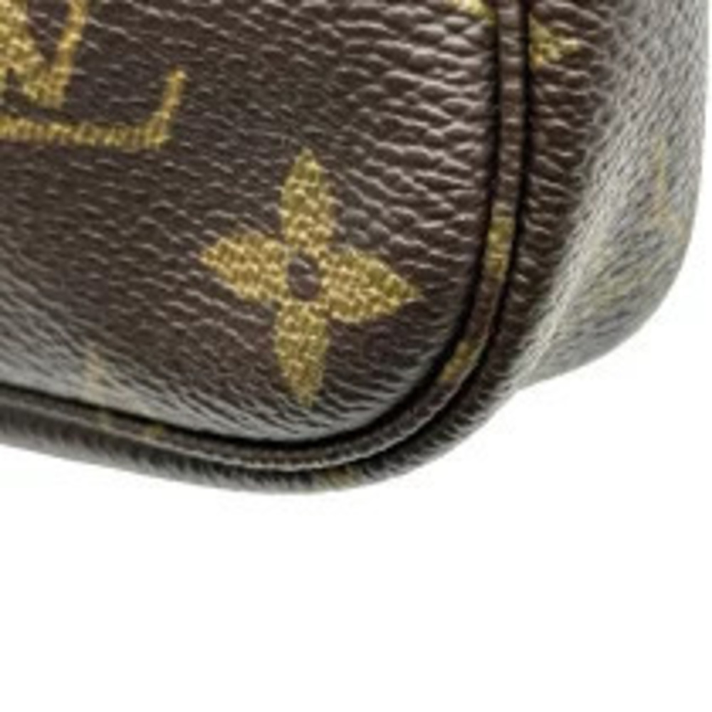 Louis Vuitton Pochette Accessoires Brown Monogram Canvas Shoulder Bag - Picture 6 of 11